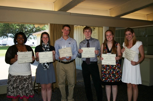 2009 April 22 - Scholarship Recipients.jpg